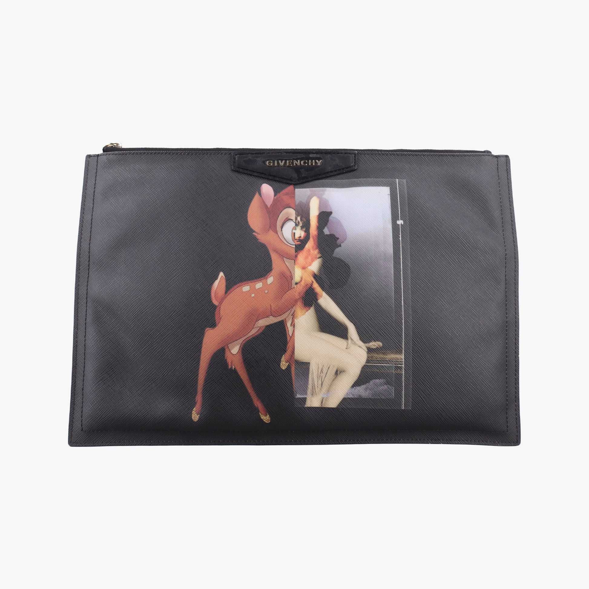 Bambi Print Black Leather EX/0154バンビ プリント ブラック レザー EX/0154