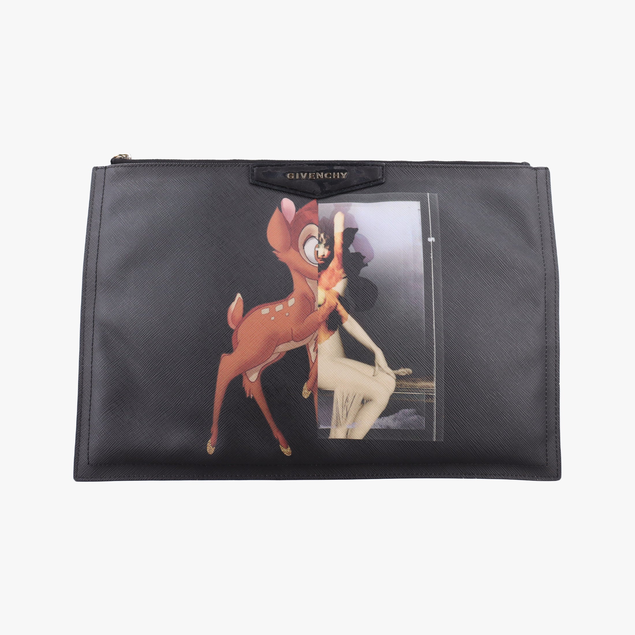 Bambi Print Black Leather EX/0154バンビ プリント ブラック レザー EX/0154