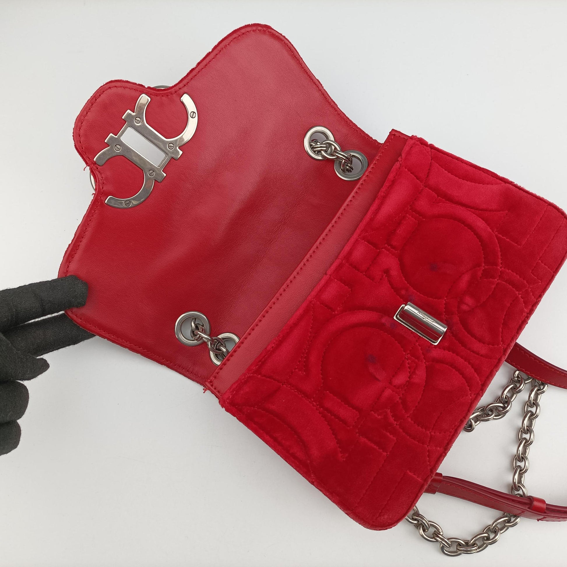 Gancino Red velour GG-21H248ガンチーノ レッド ベロア GG-21H248