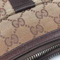 GG canvas Messenger Beige × Dark Brown canvas 131211 GG キャンバス メッセンジャー ベージュ×ダークブラウン キャンバス 131211 