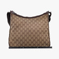 GG canvas Messenger Beige × Dark Brown canvas 131211 GG キャンバス メッセンジャー ベージュ×ダークブラウン キャンバス 131211 