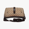 GG canvas Messenger Beige × Dark Brown canvas 131211 GG キャンバス メッセンジャー ベージュ×ダークブラウン キャンバス 131211 
