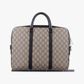 GG Supreme Brown×Black PVC coated canvas×Leather 450944 F021018010GGスプリーム ブラウン×ブラック PVCコーティングキャンバス×レザー 450944 F021018010