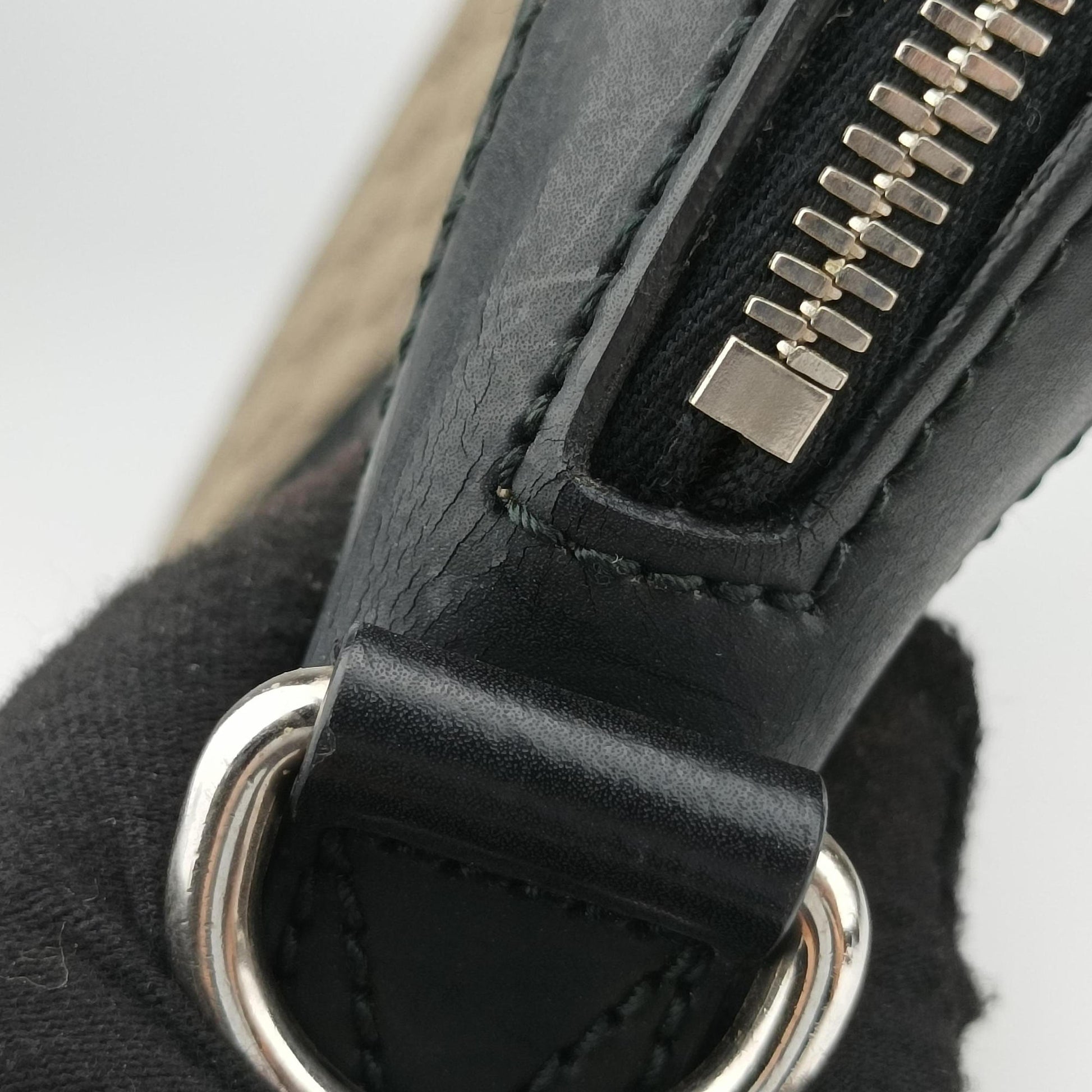GG Supreme Brown×Black PVC coated canvas×Leather 450944 F021018010GGスプリーム ブラウン×ブラック PVCコーティングキャンバス×レザー 450944 F021018010