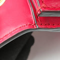 Queen Margaret White×Red×Blue×Pink Leather 476541 D023995575クイーン マーガレット ホワイト×レッド×ブルー×ピンク レザー 476541 D023995575