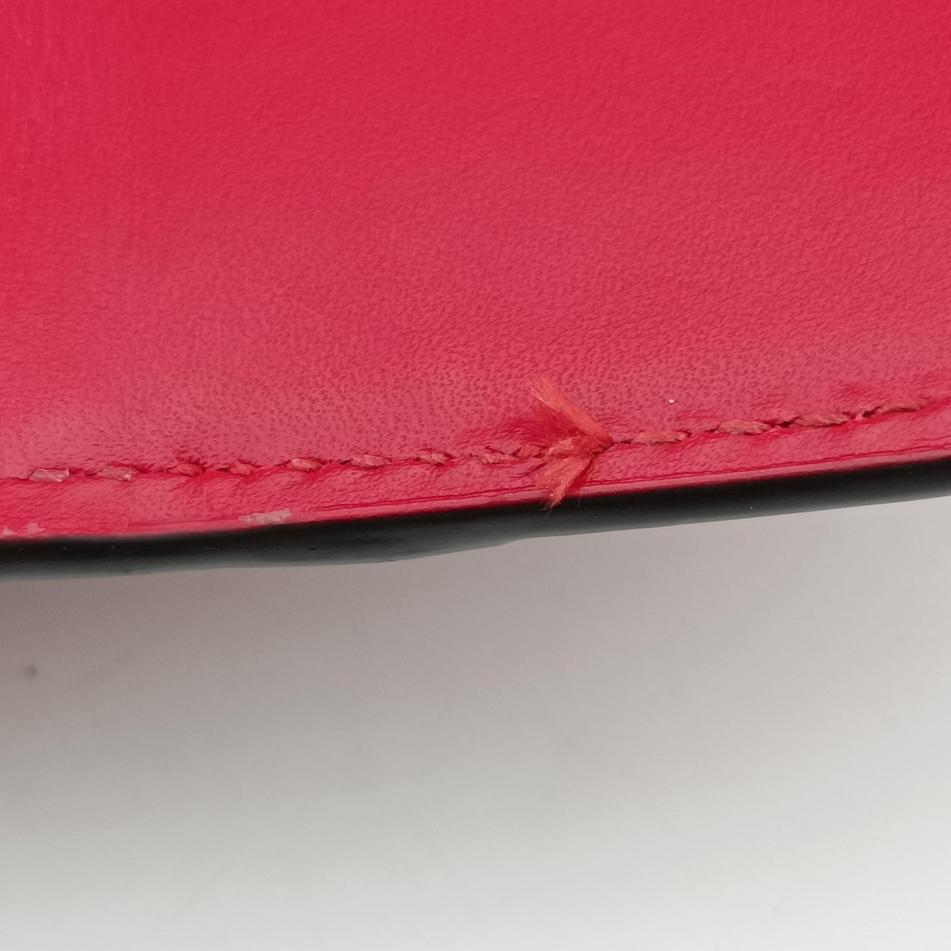 Queen Margaret White×Red×Blue×Pink Leather 476541 D023995575クイーン マーガレット ホワイト×レッド×ブルー×ピンク レザー 476541 D023995575