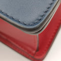Queen Margaret White×Red×Blue×Pink Leather 476541 D023995575クイーン マーガレット ホワイト×レッド×ブルー×ピンク レザー 476541 D023995575