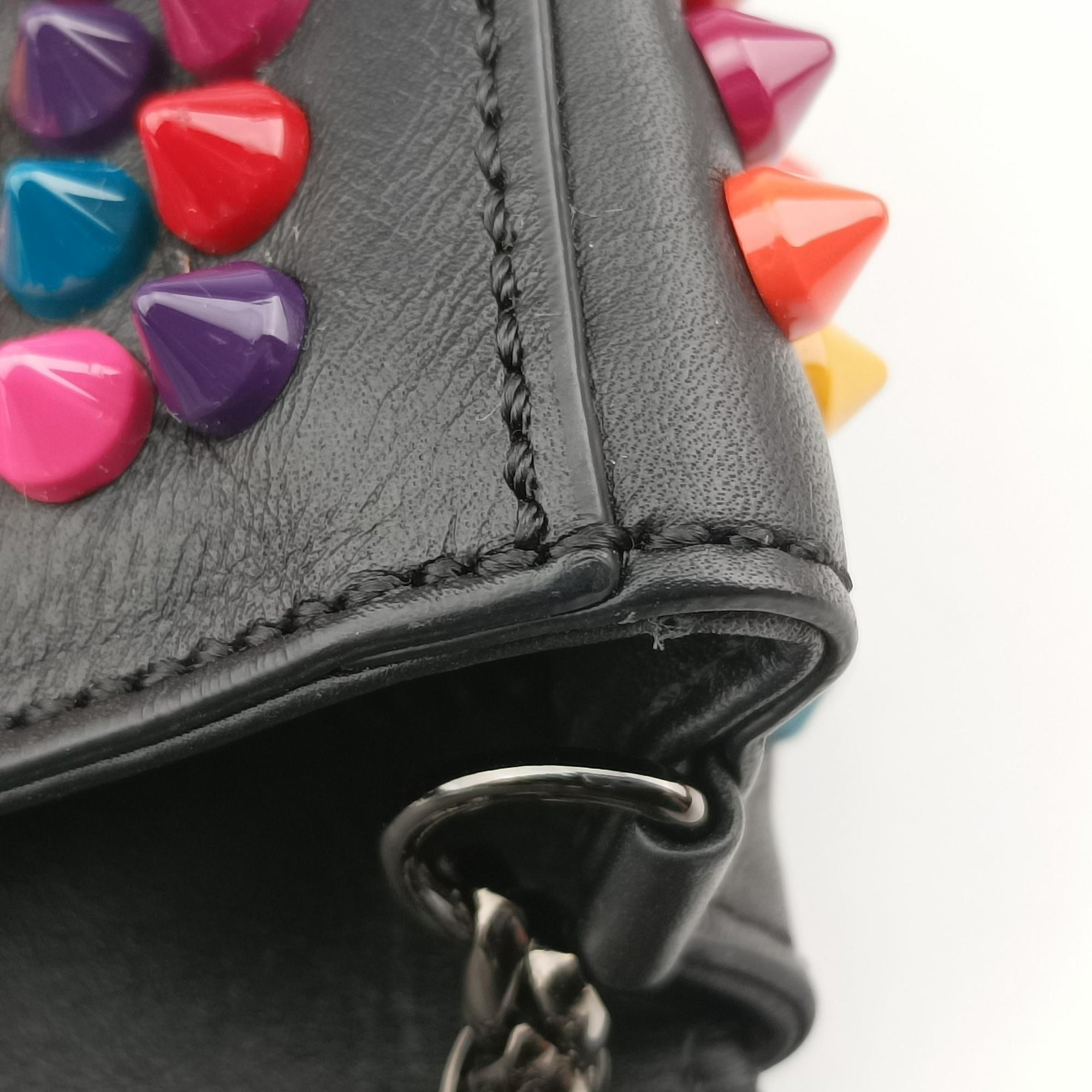 Sweet Charity Scarabe Spike Black Leather スイート チャリティー スカラベ スパイク ブラック レザー 