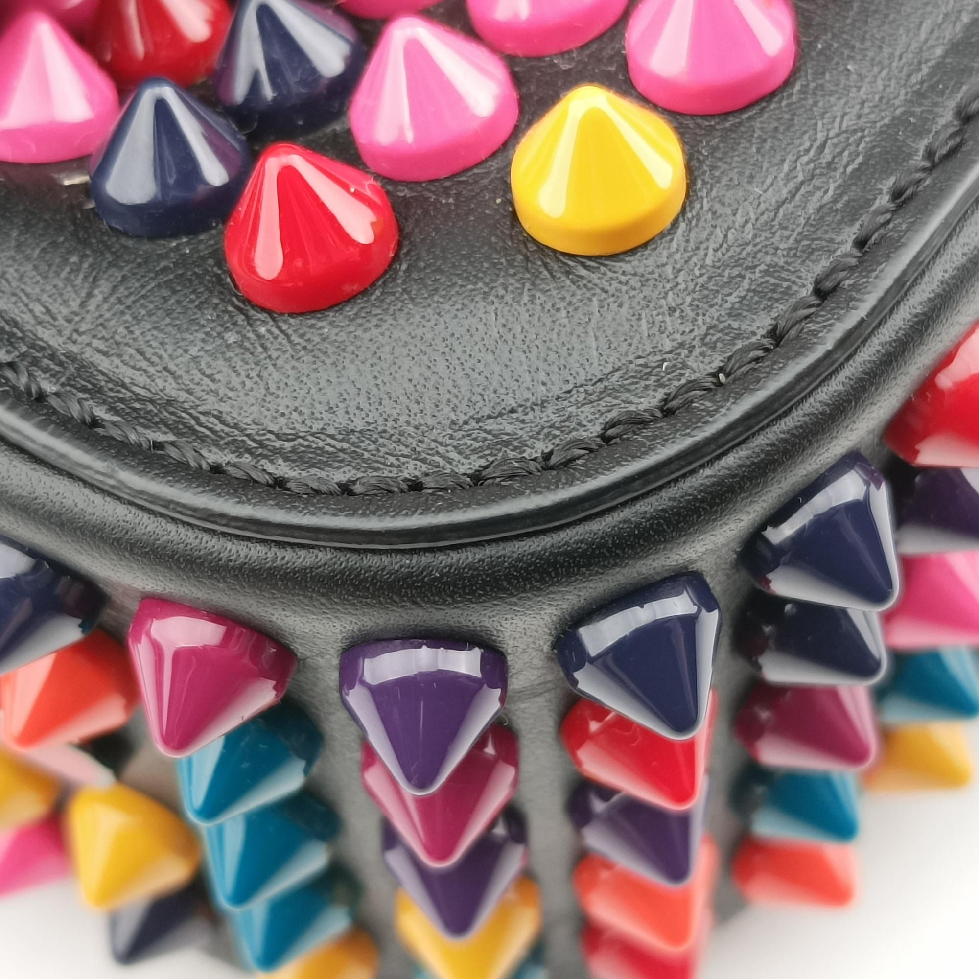 Sweet Charity Scarabe Spike Black Leather スイート チャリティー スカラベ スパイク ブラック レザー 
