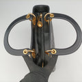 Lady Dior Black lambskin MA-0927レディディオール ブラック ラムスキン MA-0927