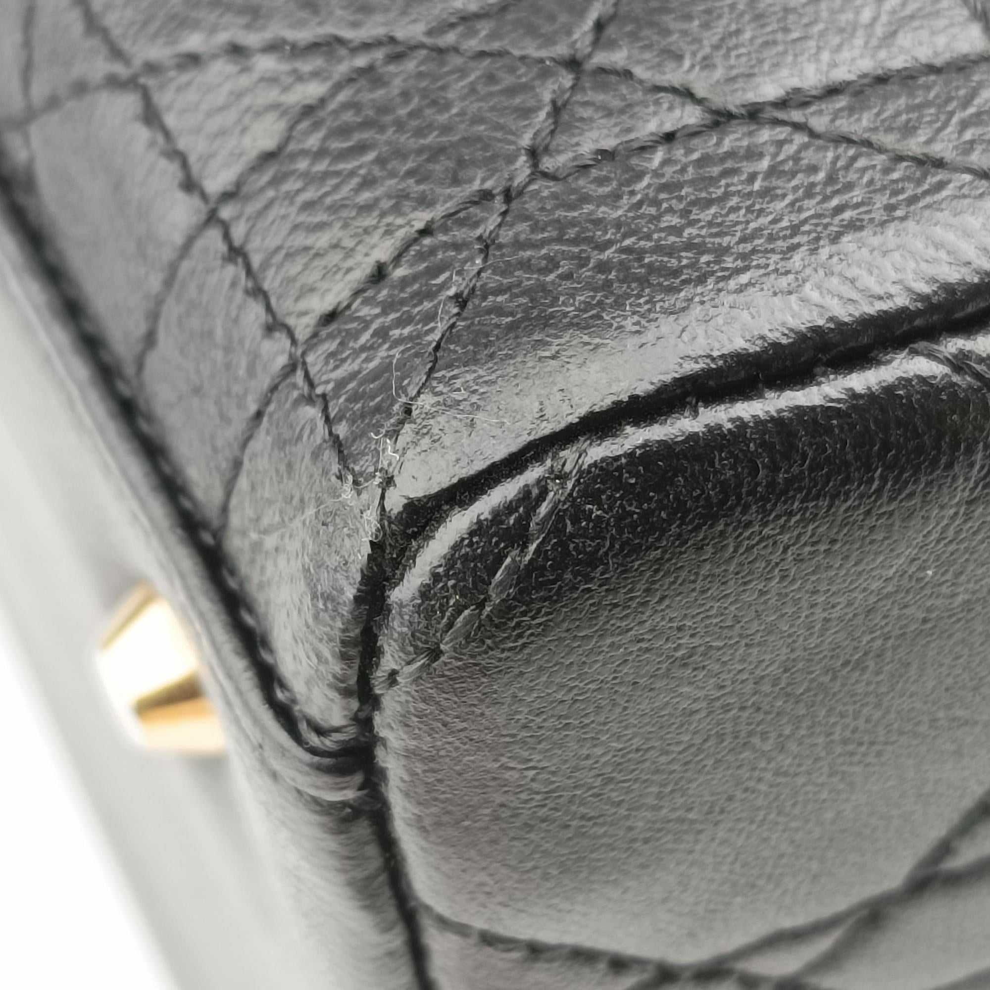 Lady Dior Black lambskin MA-0927レディディオール ブラック ラムスキン MA-0927