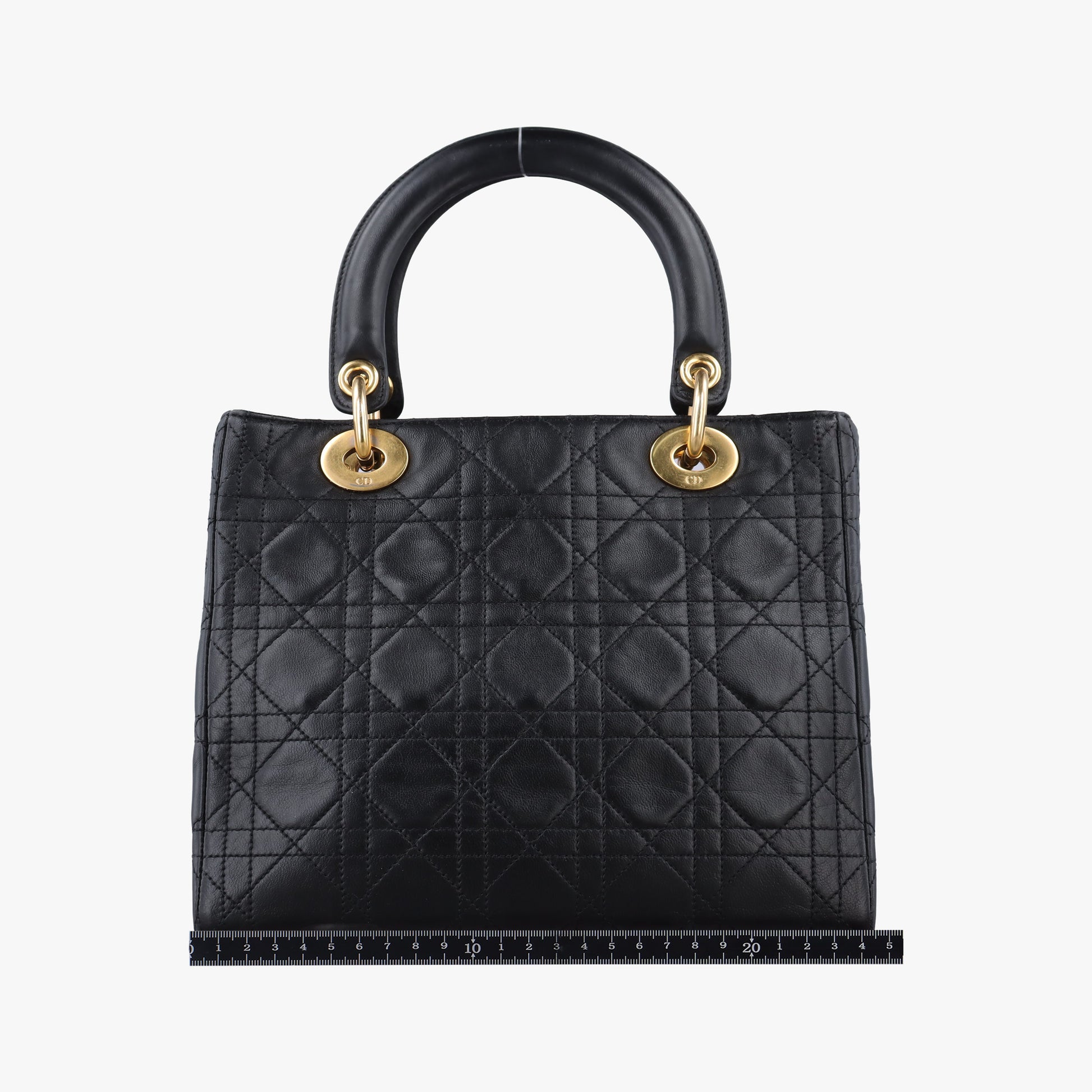 Lady Dior Black lambskin MA-0927レディディオール ブラック ラムスキン MA-0927