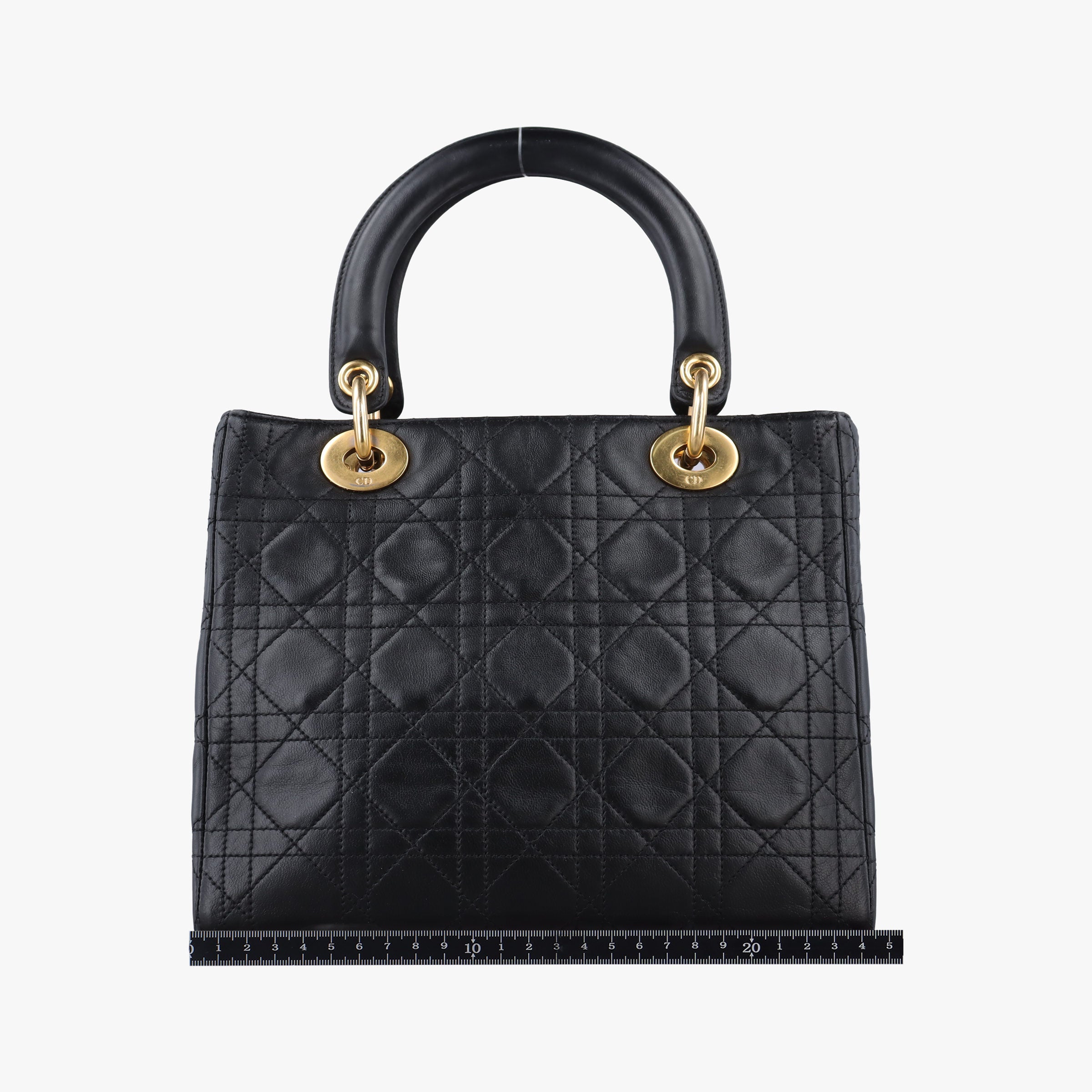Lady Dior Black lambskin MA-0927レディディオール ブラック ラムスキン MA-0927