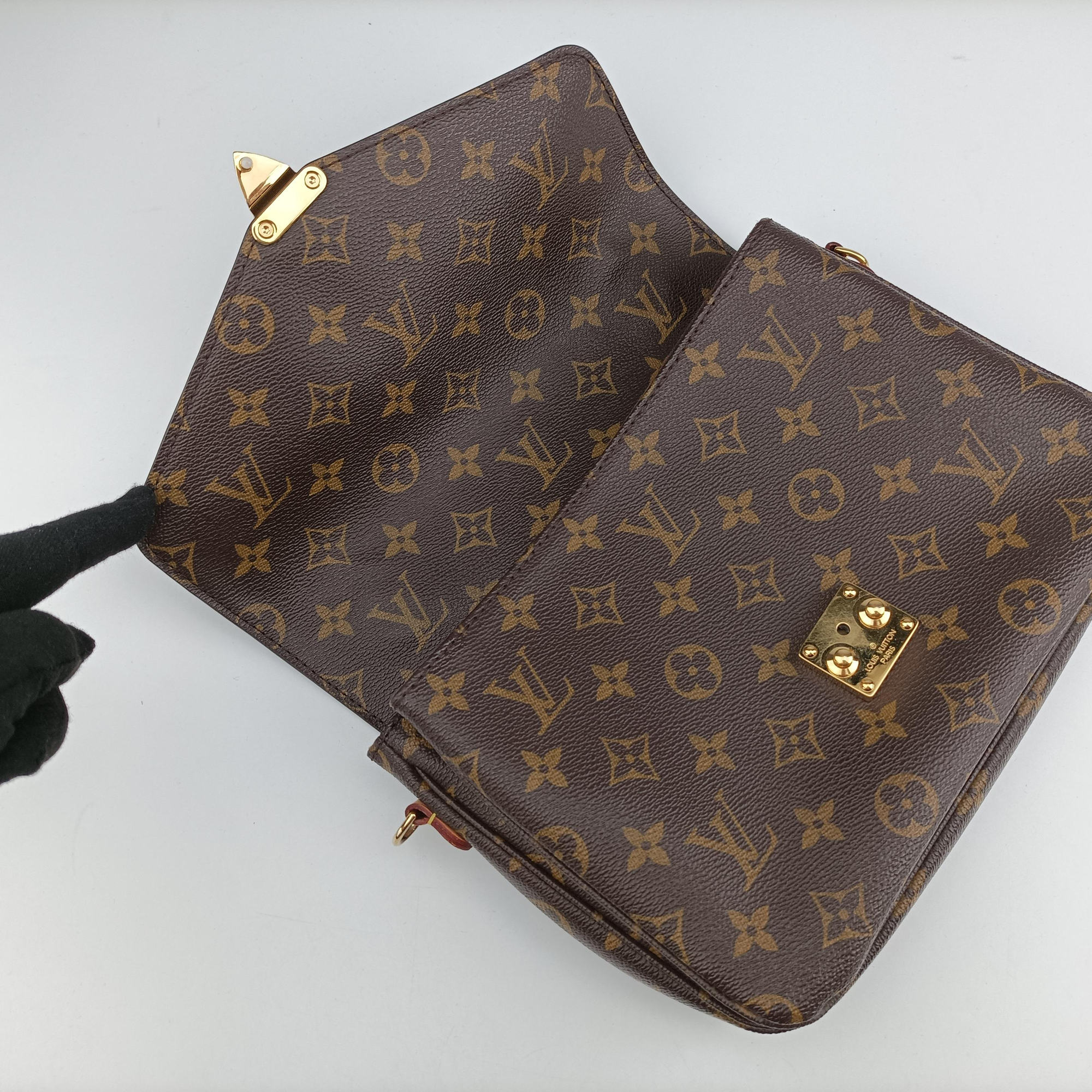Pochette Metis MM Brown Monogram Canvas M44875 DR0176ポシェットメティスMM モノグラム/ブラウン モノグラムキャンバス M44875 DR0176
