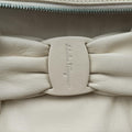 Vara Bow White Leather EE-21A907ヴァラ リボン ホワイト レザー EE-21A907
