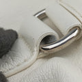 Vara Bow White Leather EE-21A907ヴァラ リボン ホワイト レザー EE-21A907