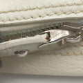 Vara Bow White Leather EE-21A907ヴァラ リボン ホワイト レザー EE-21A907