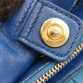 Tessuto Gaufre Blue nylon BN2393 31/Rテスート ゴーフル ブルー ナイロン BN2393 31/R