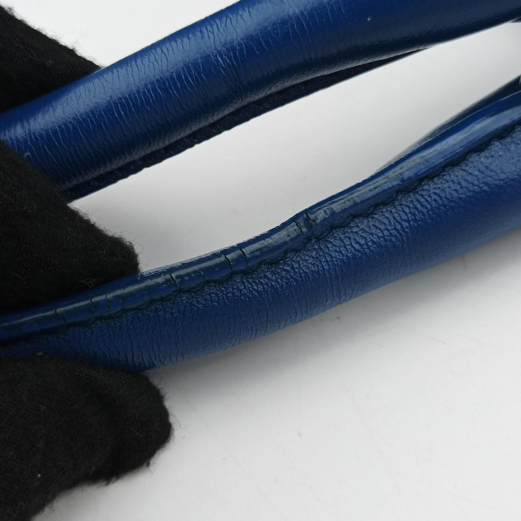 Tessuto Gaufre Blue nylon BN2393 31/Rテスート ゴーフル ブルー ナイロン BN2393 31/R