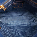 Tessuto Gaufre Blue nylon BN2393 31/Rテスート ゴーフル ブルー ナイロン BN2393 31/R