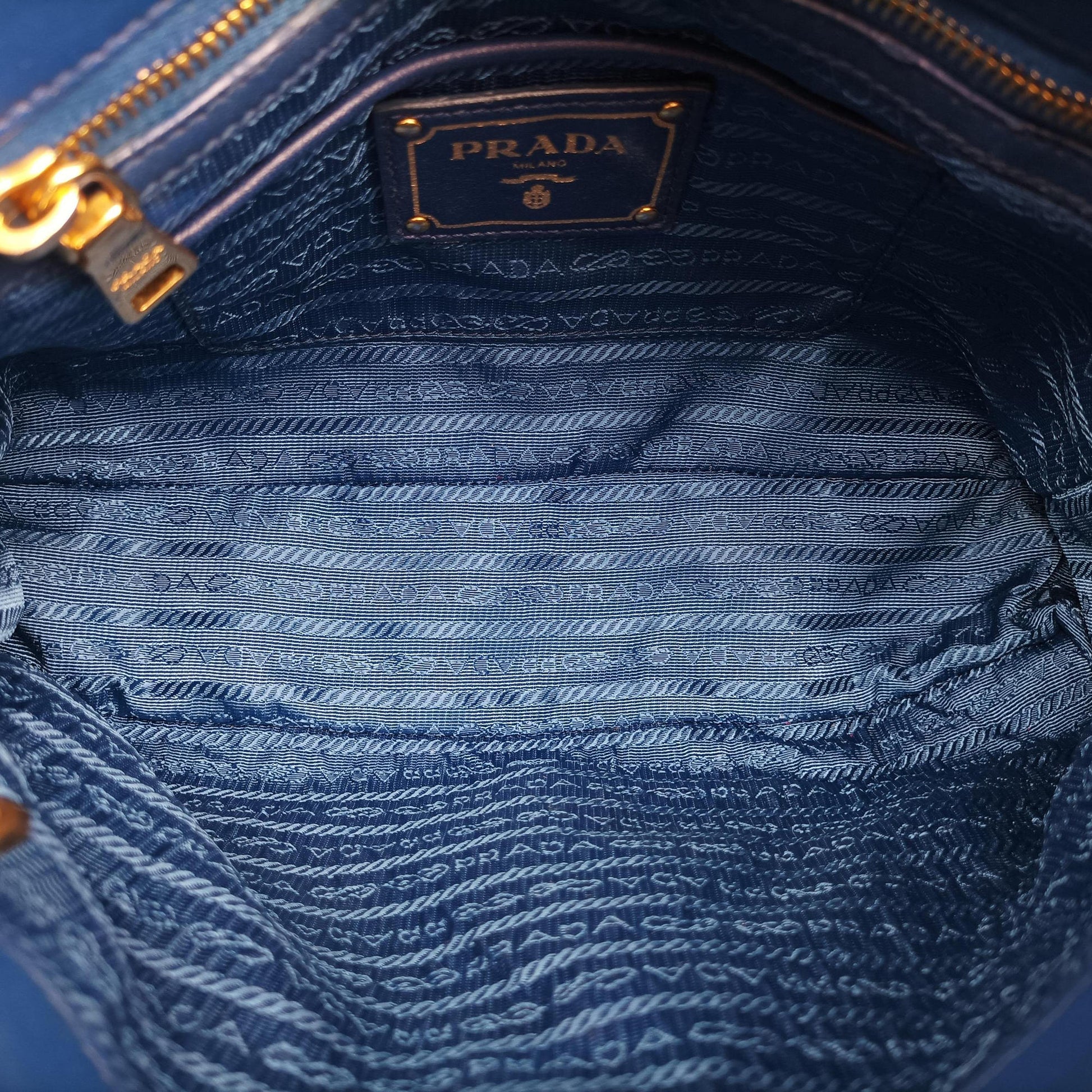 Tessuto Gaufre Blue nylon BN2393 31/Rテスート ゴーフル ブルー ナイロン BN2393 31/R
