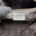 GG Imprime messenger Black Leather 201446 A013589518インプリメ メッセンジャー ブラック レザー 201446 A013589518