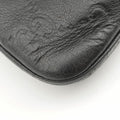 GG Imprime messenger Black Leather 201446 A013589518インプリメ メッセンジャー ブラック レザー 201446 A013589518