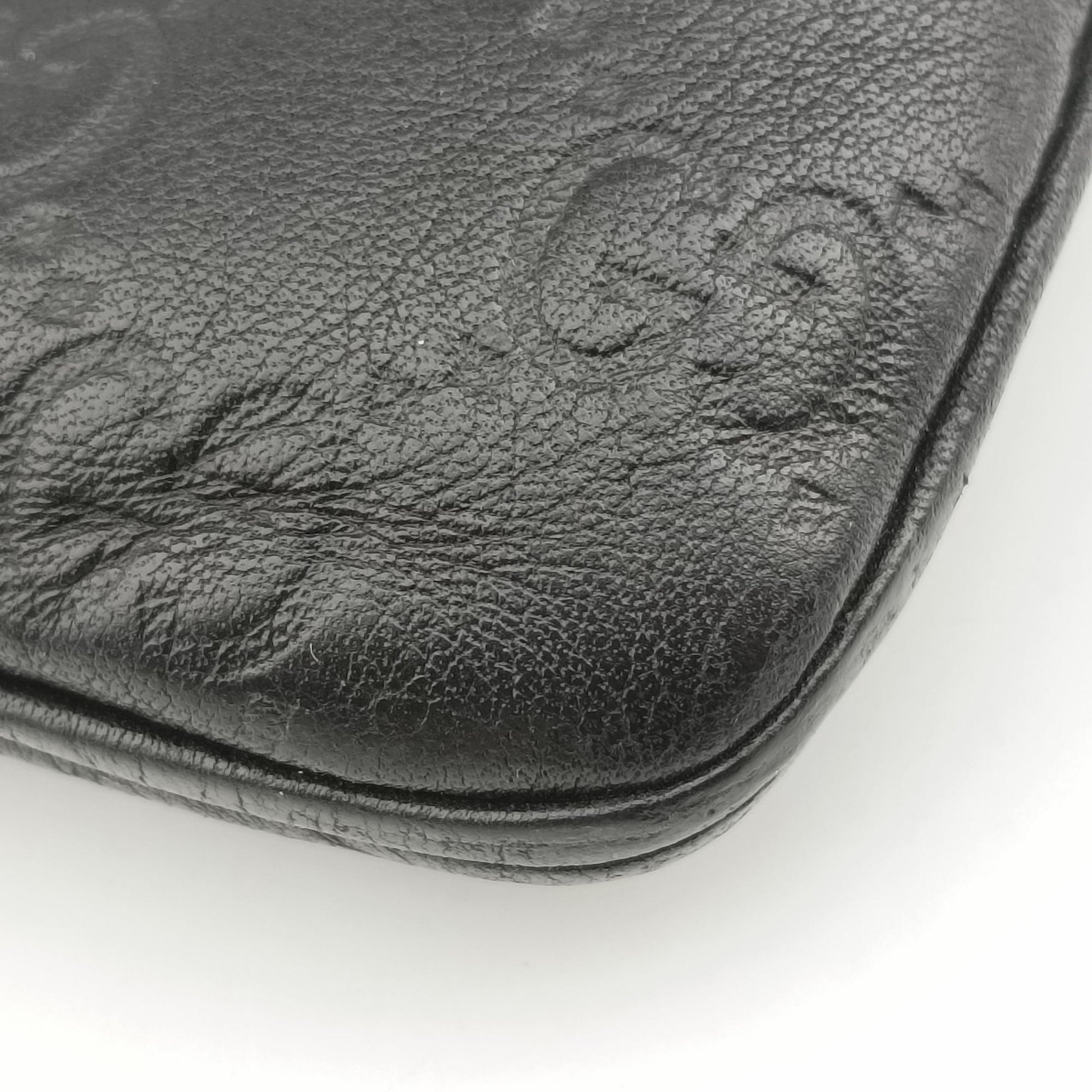 GG Imprime messenger Black Leather 201446 A013589518インプリメ メッセンジャー ブラック レザー 201446 A013589518
