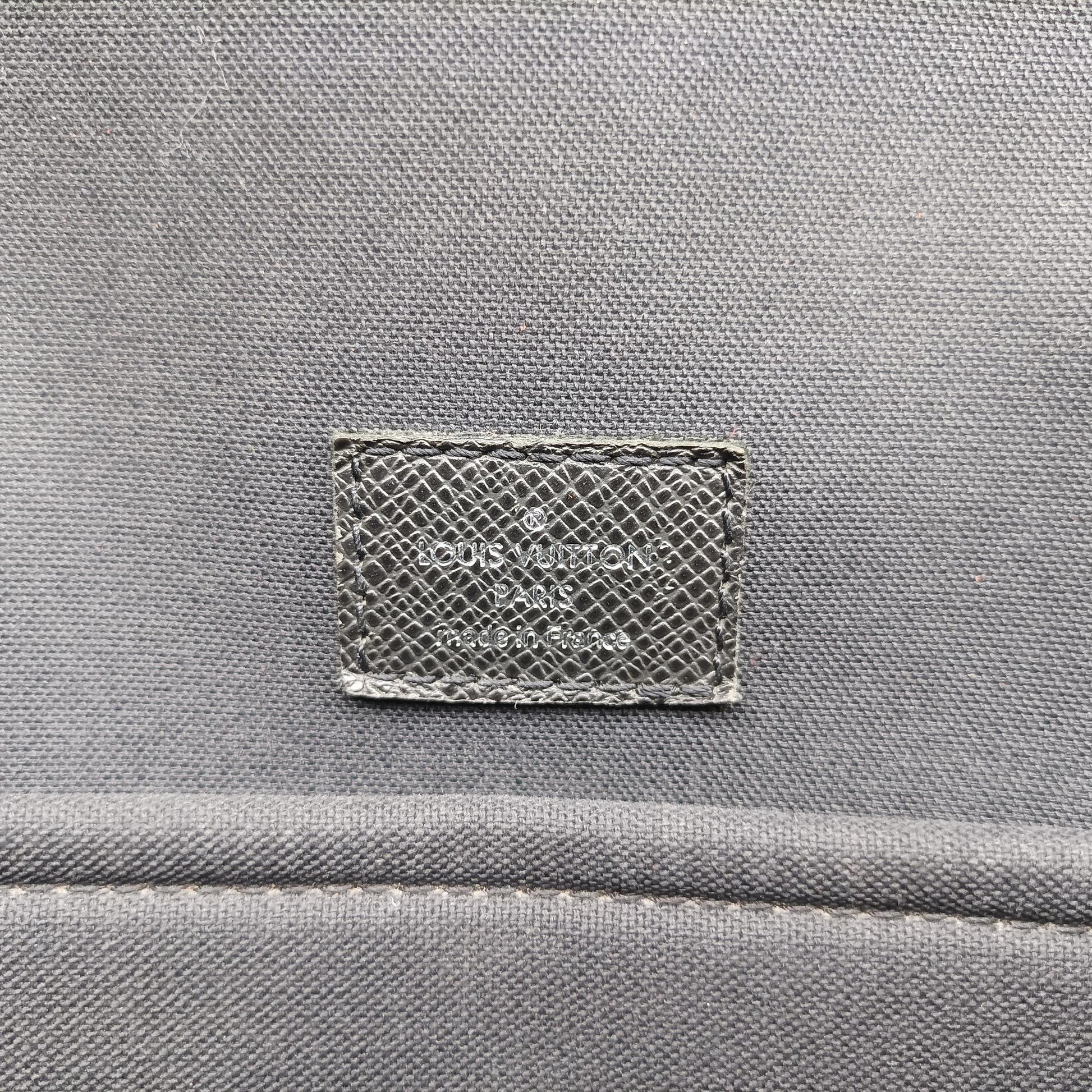 Anton Briefcase Ardoise Taiga calfskin leather M33416 MB2100アントン ブリーフケース アルドワーズ タイガ レザー M33416 MB2100