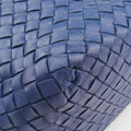 Cesta Intrecciato Blue lambskin B07174617Uセスタ イントレチャート ブルー ラムスキン B07174617U