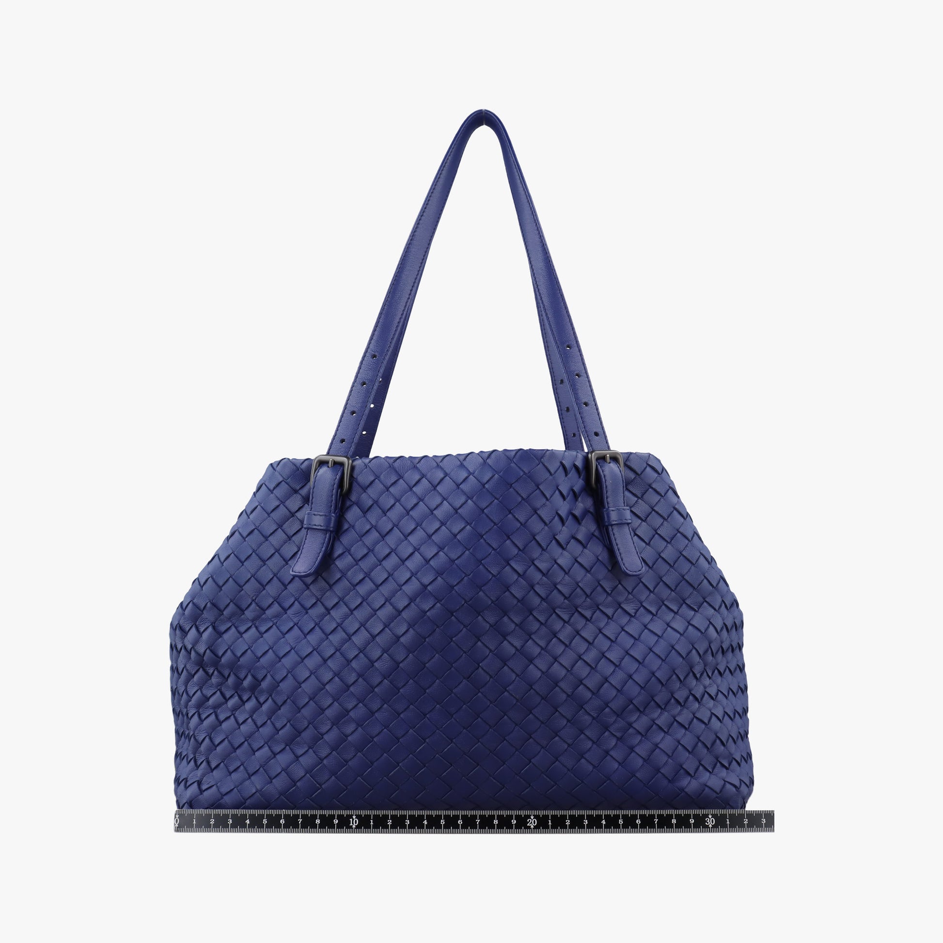 Cesta Intrecciato Blue lambskin B07174617Uセスタ イントレチャート ブルー ラムスキン B07174617U