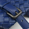 Cesta Intrecciato Blue lambskin B07174617Uセスタ イントレチャート ブルー ラムスキン B07174617U