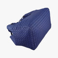 Cesta Intrecciato Blue lambskin B07174617Uセスタ イントレチャート ブルー ラムスキン B07174617U
