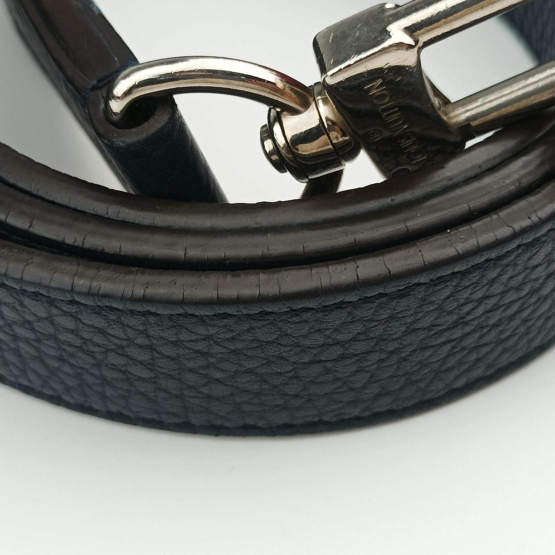 Armand Briefcase MM Navy Taurillon leather M54380 UB4157アルマンド ブリーフケース MM ネイビー トリヨンレザー M54380 UB4157
