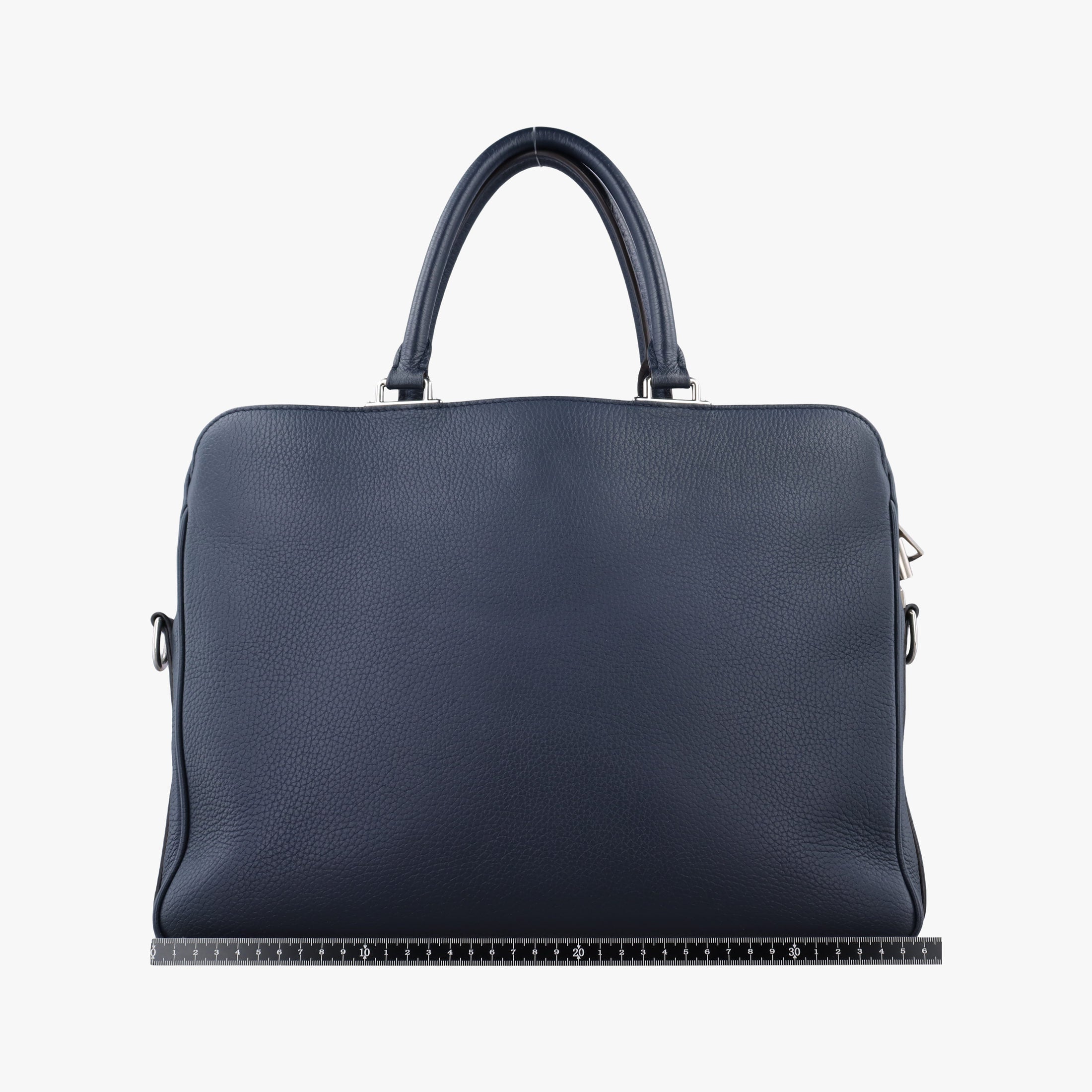 Armand Briefcase MM Navy Taurillon leather M54380 UB4157アルマンド ブリーフケース MM ネイビー トリヨンレザー M54380 UB4157