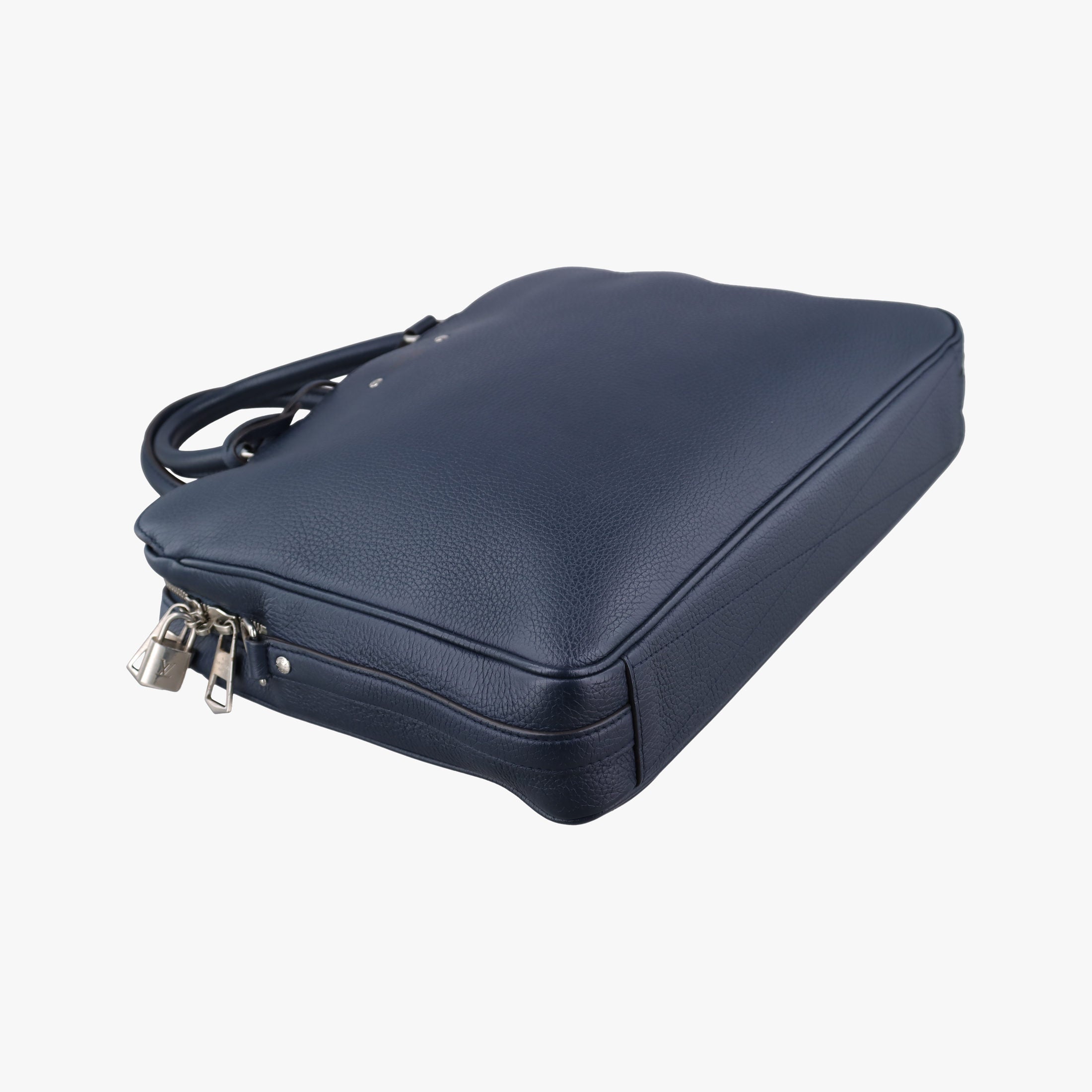 Armand Briefcase MM Navy Taurillon leather M54380 UB4157アルマンド ブリーフケース MM ネイビー トリヨンレザー M54380 UB4157
