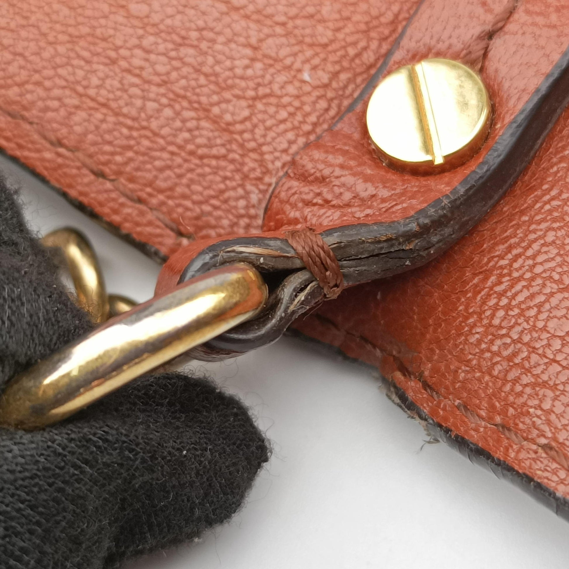 GV3 small Chestnut Leather × Suede 3C C0188GV3 スモール チェスナット レザー × スエード 3C C0188
