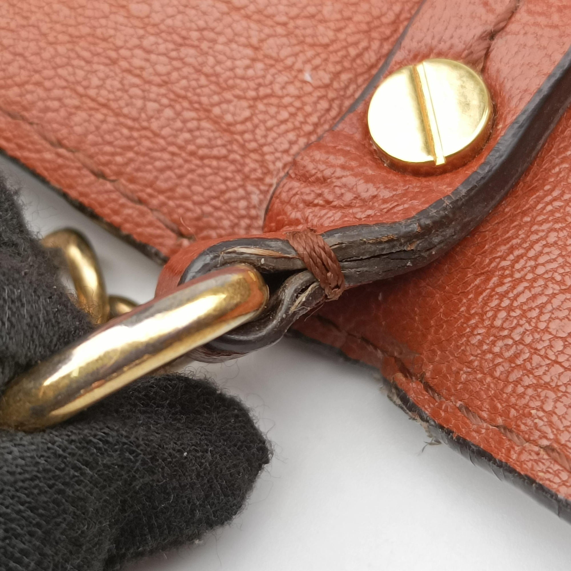 GV3 small Chestnut Leather × Suede 3C C0188GV3 スモール チェスナット レザー × スエード 3C C0188
