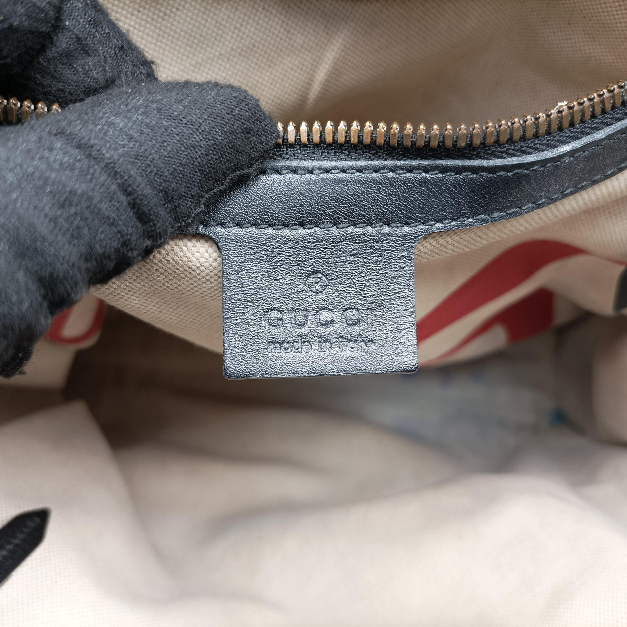 GG Supreme Bee Brown PVC coated canvas 450950 D021957137GGスプリーム キングスネーク ブラウン PVCコーティングキャンバス 450950 D021957137