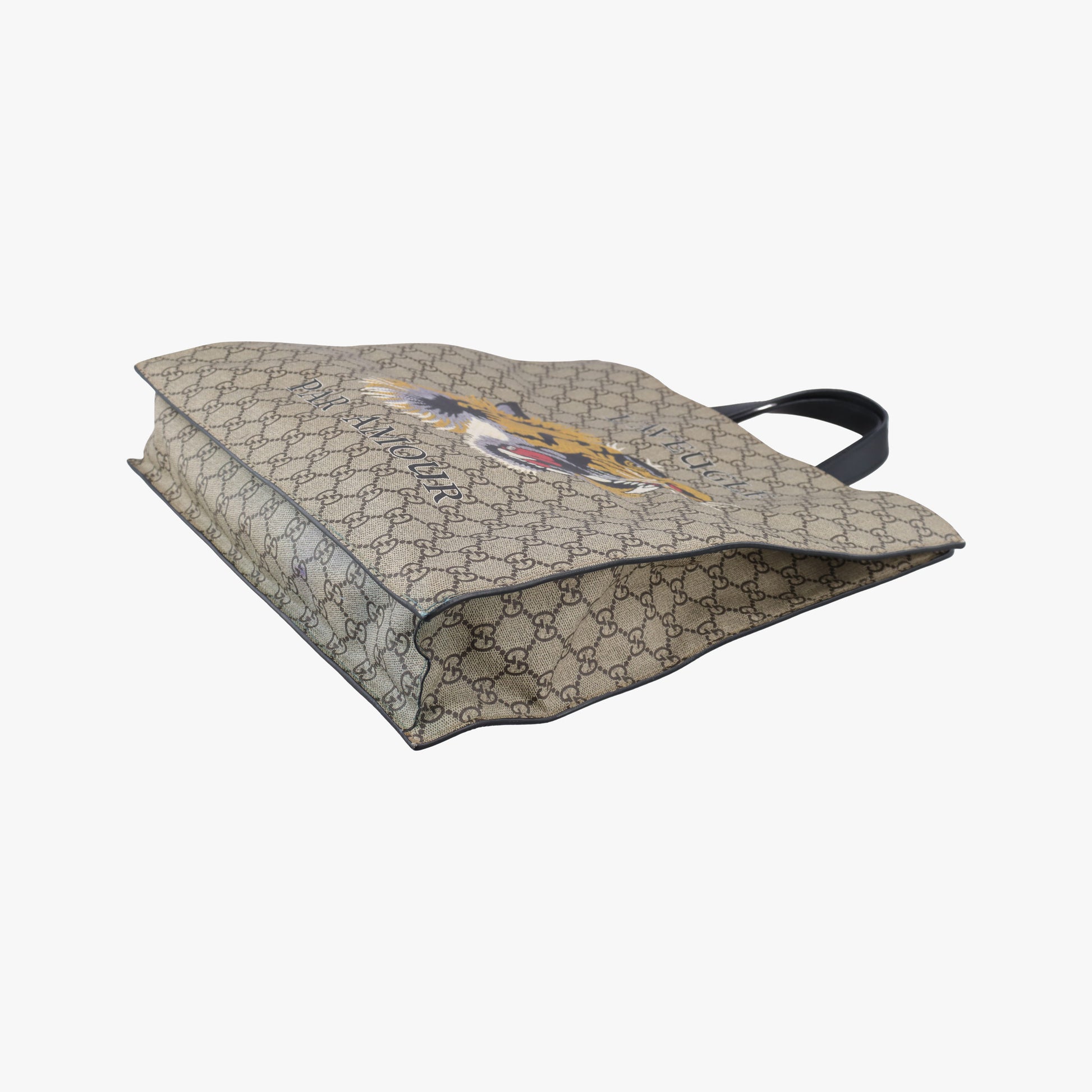 GG Supreme Bee Brown PVC coated canvas 450950 D021957137GGスプリーム キングスネーク ブラウン PVCコーティングキャンバス 450950 D021957137