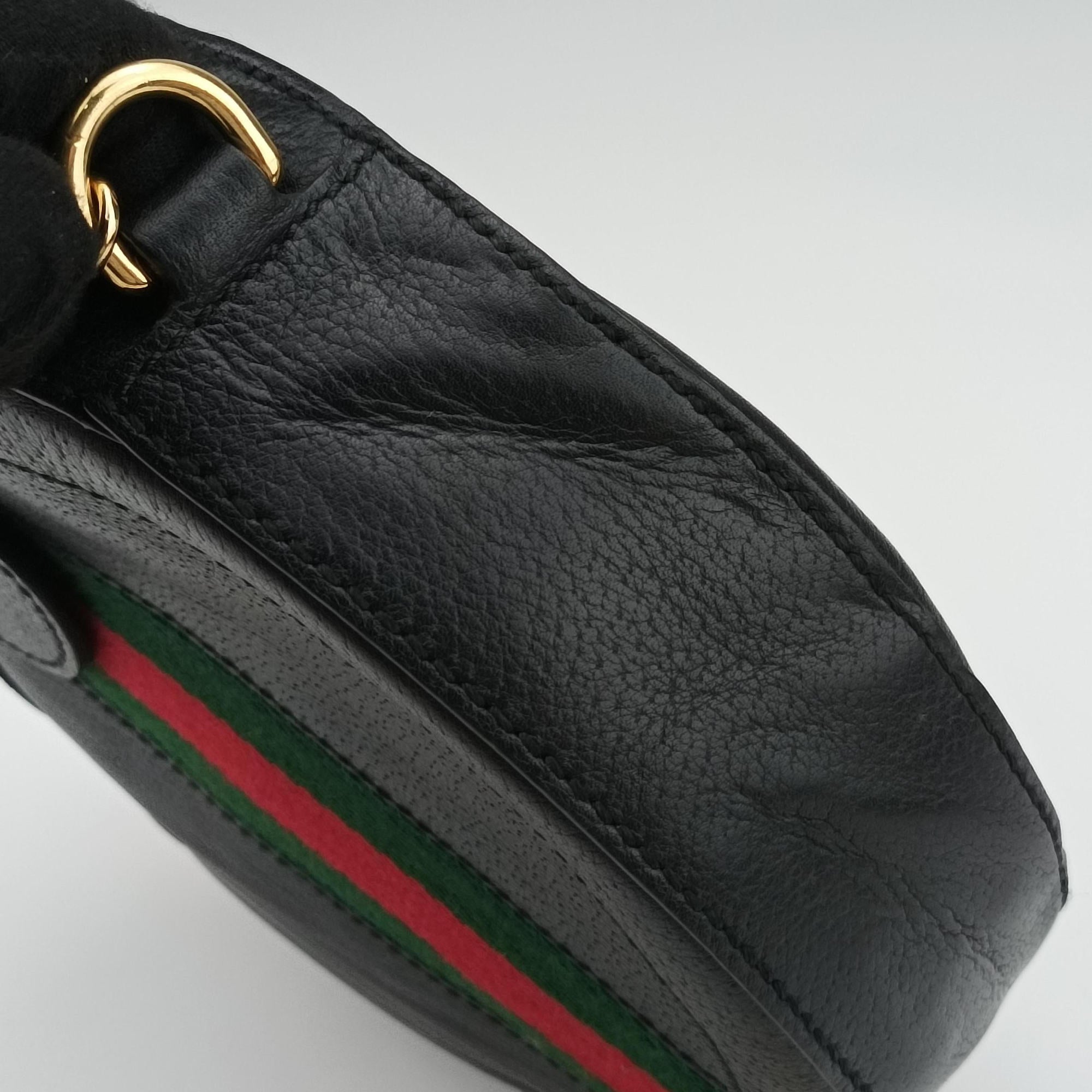 Ophidia Black Leather 550618 F029397944オフィディア ブラック レザー 550618 F029397944