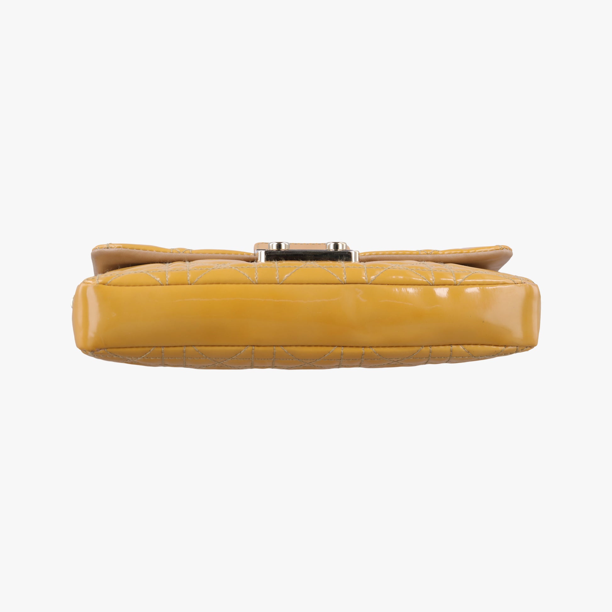 Miss Dior Cannage New Rock Yellow Patent 02-LUA-0131ミス ディオール カナージュ ニューロック イエロー パテント 02-LUA-0131