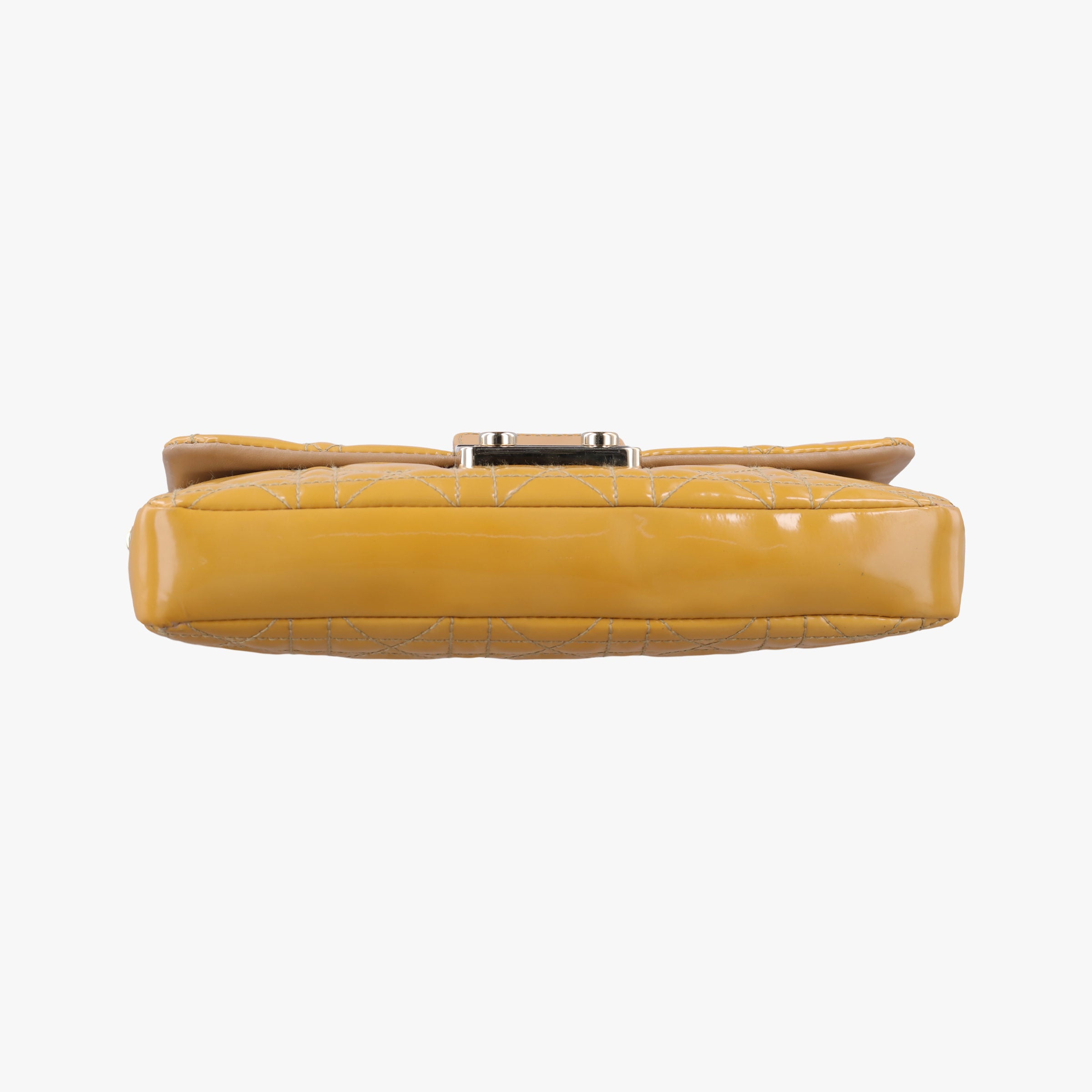 Miss Dior Cannage New Rock Yellow Patent 02-LUA-0131ミス ディオール カナージュ ニューロック イエロー パテント 02-LUA-0131