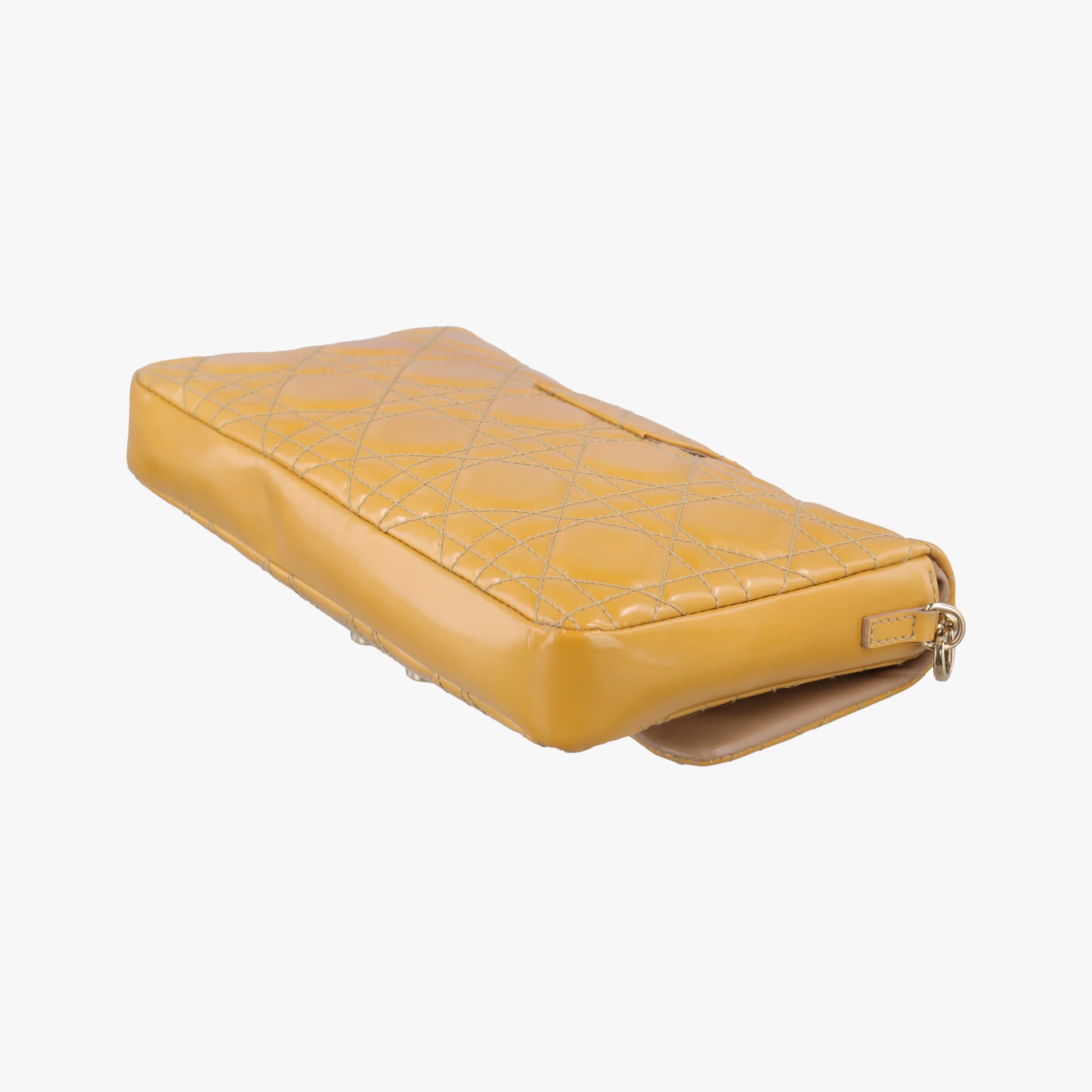 Miss Dior Cannage New Rock Yellow Patent 02-LUA-0131ミス ディオール カナージュ ニューロック イエロー パテント 02-LUA-0131