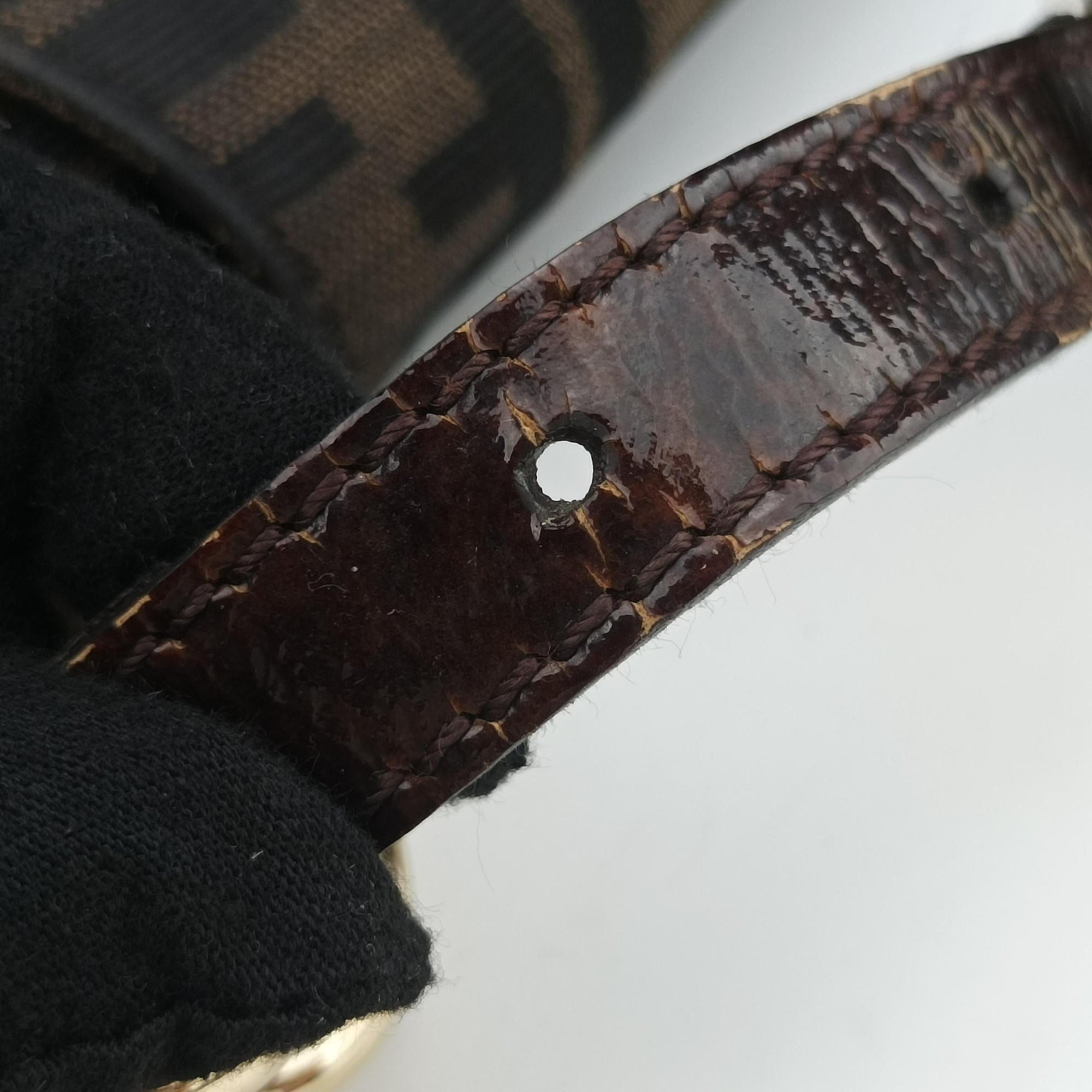 Mia Flap Brown canvas 8BT163 8BT163-WTH 118-2516ミア フラップ ブラウン キャンバス 8BT163 8BT163-WTH 118-2516
