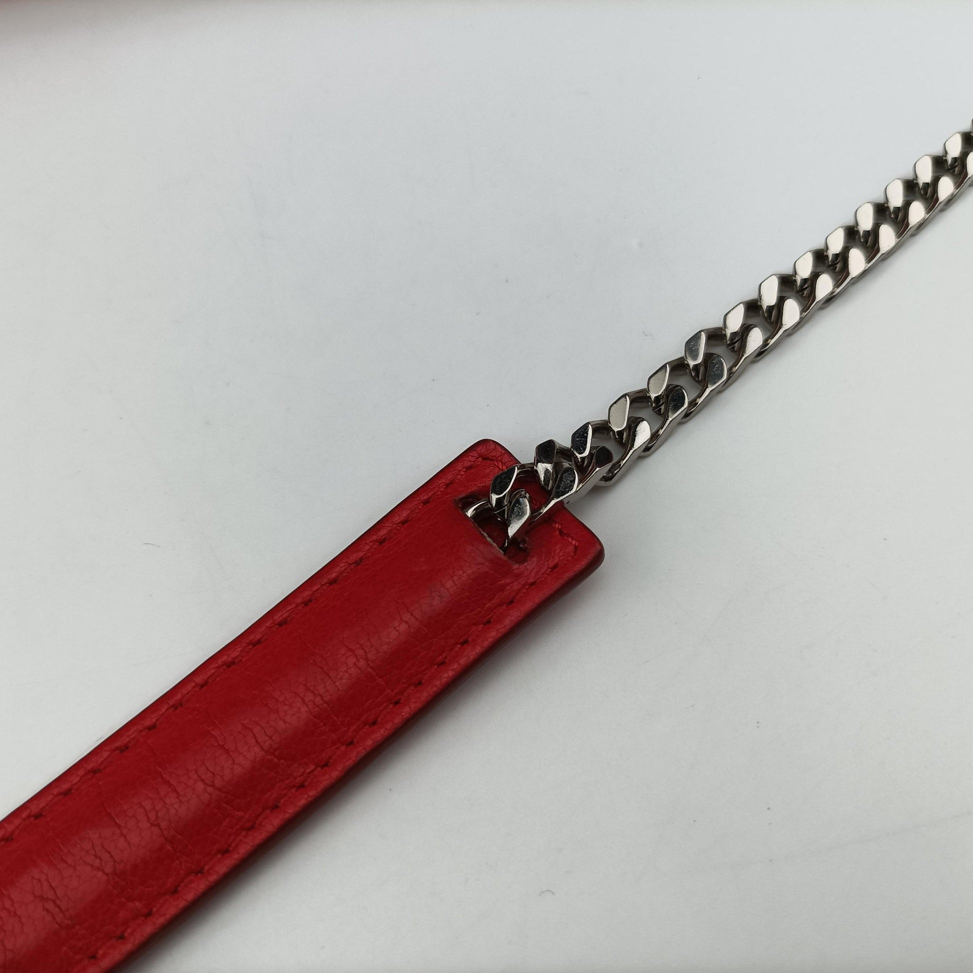 Pandora Red Leather EF E 0186パンドラ レッド レザー EF E 0186