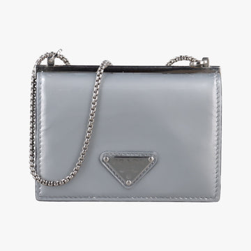 Chain Pouch Nube Spazzolato Leather  181 Eチェーン ポーチ ヌーベ  ブラッシュドレザー 181 E