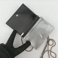 Chain Pouch Nube Spazzolato Leather  181 Eチェーン ポーチ ヌーベ  ブラッシュドレザー 181 E
