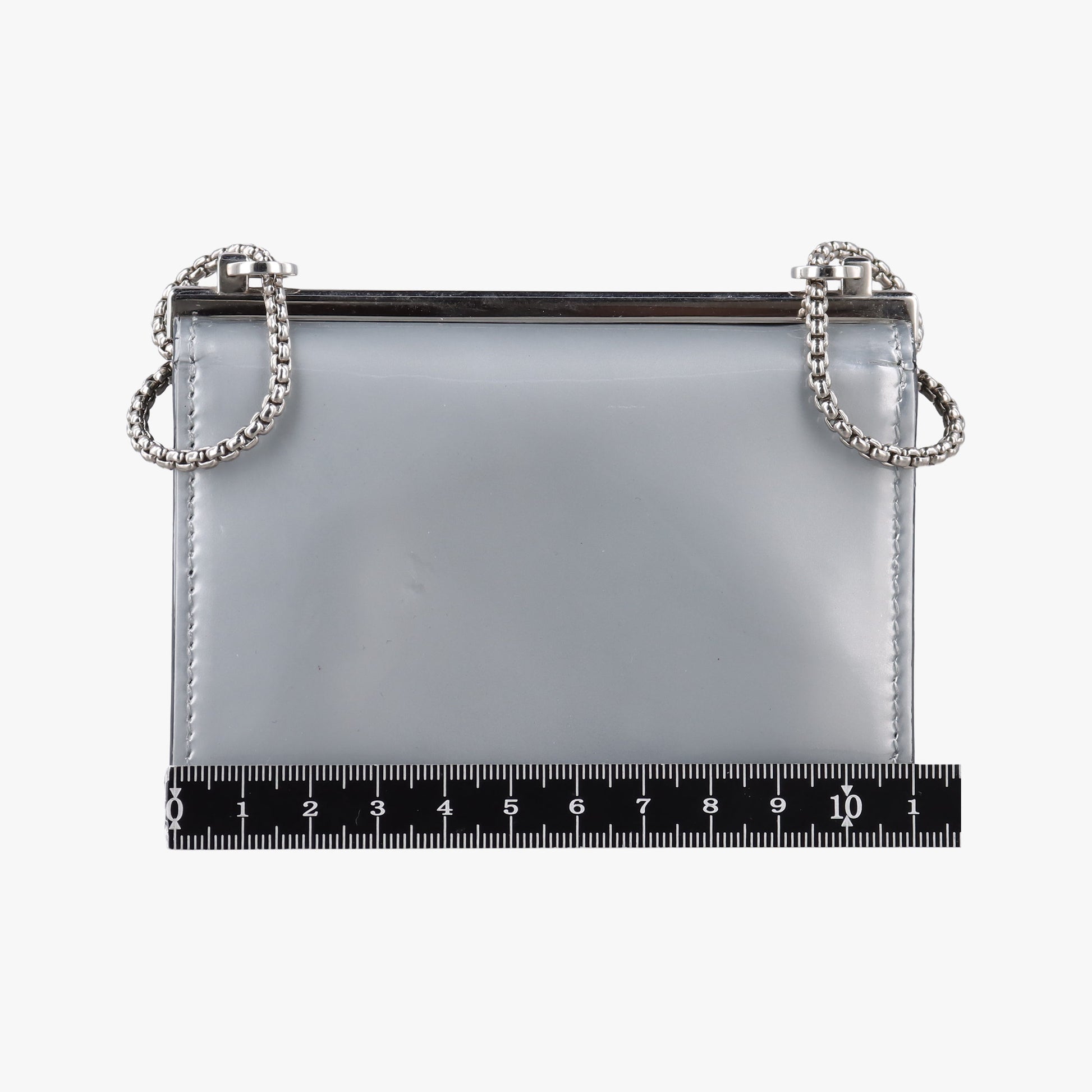 Chain Pouch Nube Spazzolato Leather  181 Eチェーン ポーチ ヌーベ  ブラッシュドレザー 181 E