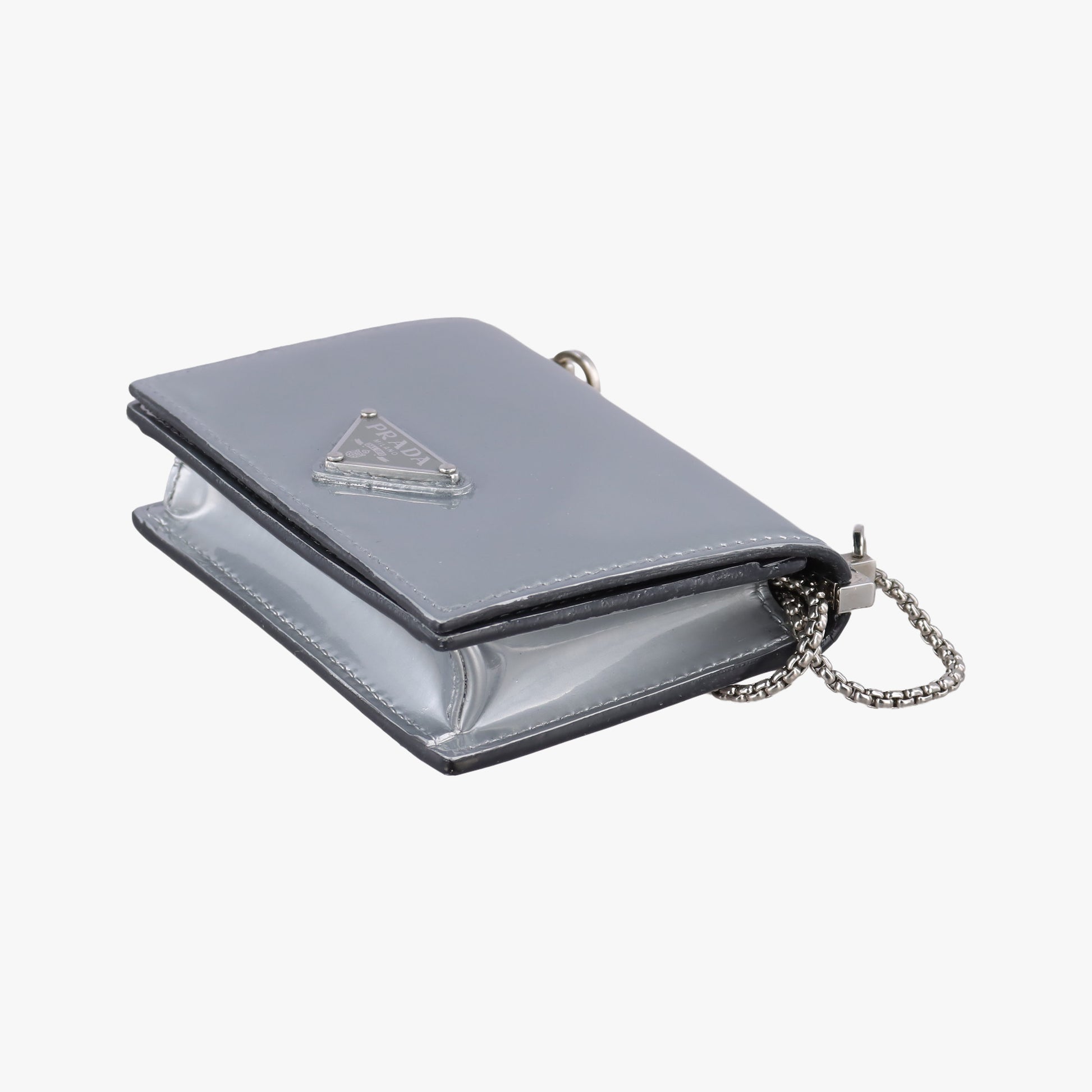 Chain Pouch Nube Spazzolato Leather  181 Eチェーン ポーチ ヌーベ  ブラッシュドレザー 181 E